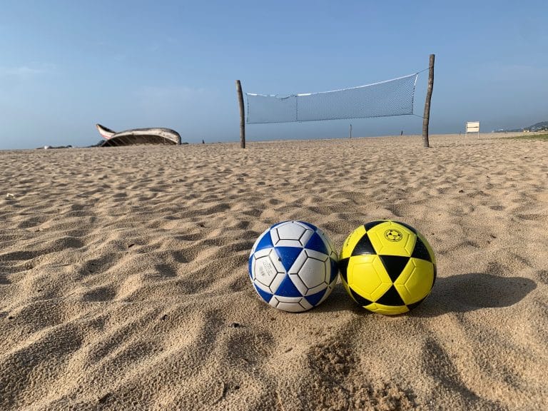 Footvolley Trainings in the coastal regions of Ghana